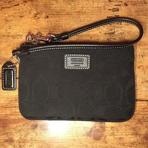 Small Coach Wristlet